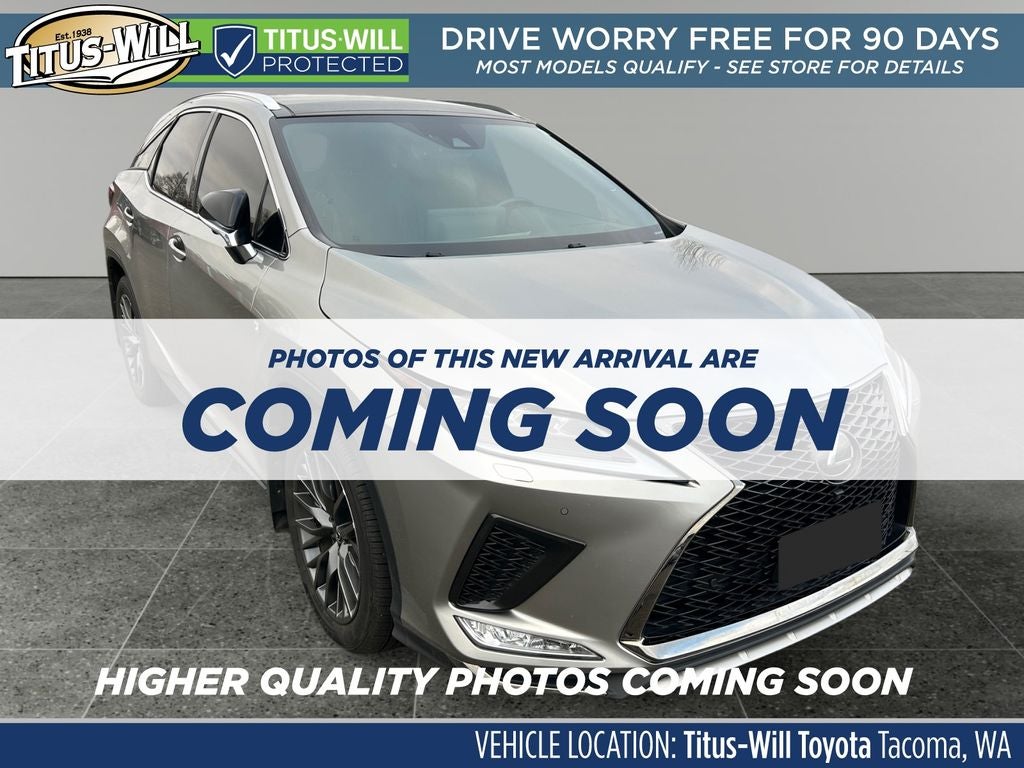 2021 Lexus RX 350 F Sport Handling