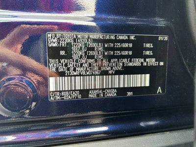 2020 Toyota RAV4 HYBRID Limited