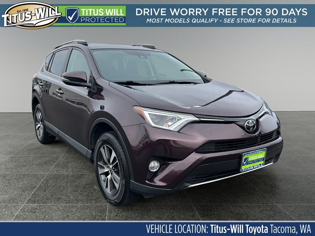 2017 Toyota RAV4 XLE 1 Owner Local