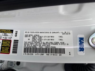 2025 Toyota Tacoma Hybrid TRD Pro