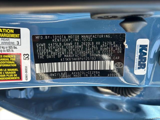 2023 Toyota Camry XSE