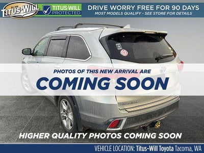 2017 Toyota HIGHLANDER HYBRD Limited