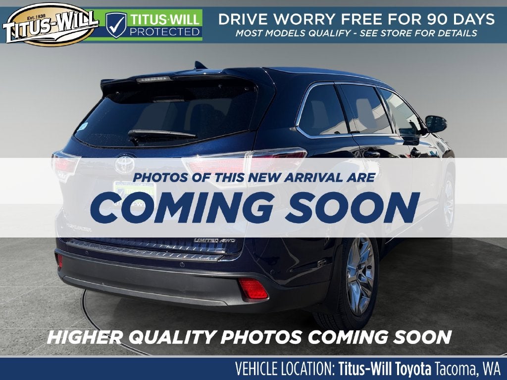 2016 Toyota Highlander Limited