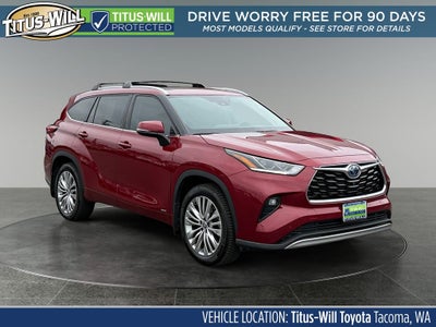 2022 Toyota Highlander Hybrid Platinum