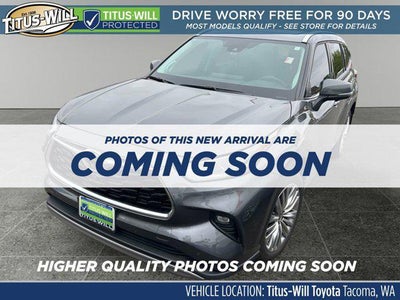 2023 Toyota HIGHLANDER Platinum 1 OWNER