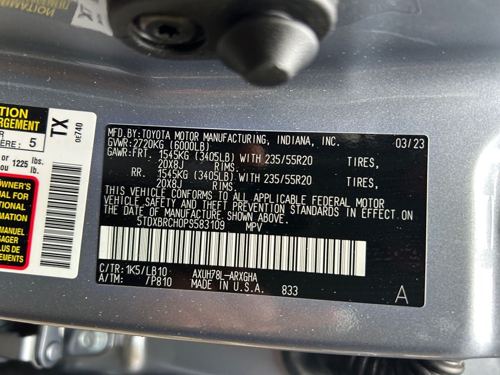 2023 Toyota HIGHLANDER HYBRD Limited
