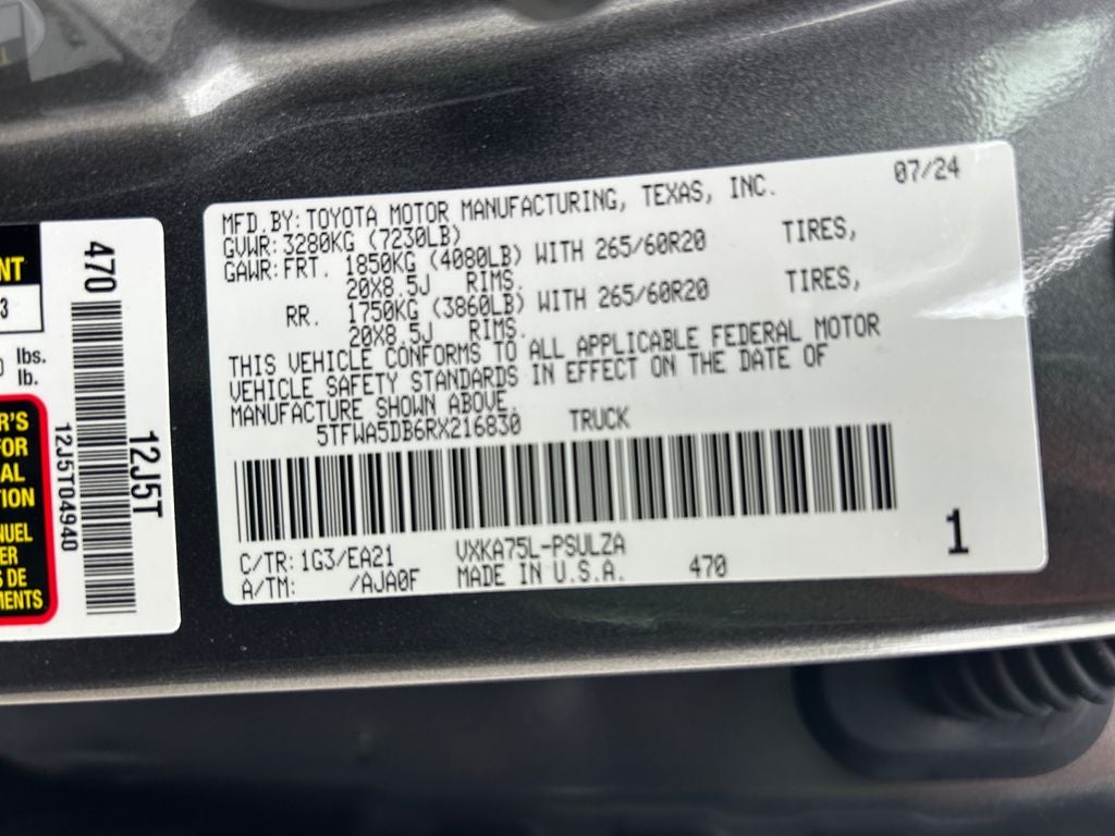 2024 Toyota TUNDRA 4X4 Limited LIFTED