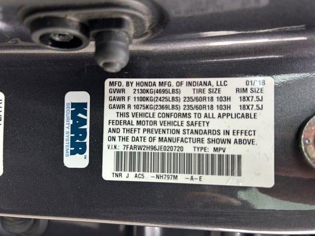 2018 Honda CR-V Touring