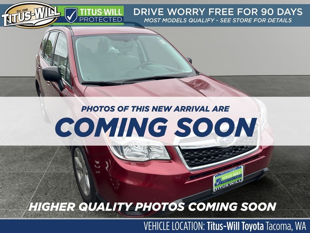 2015 Subaru Forester 2.5i