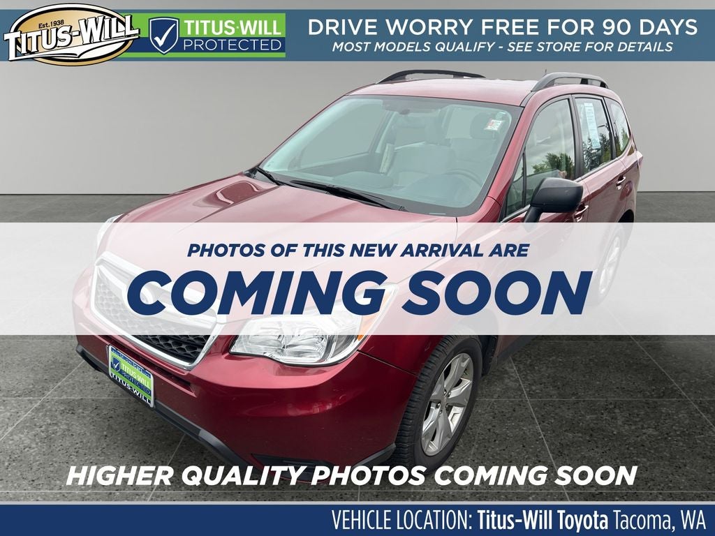 2015 Subaru Forester 2.5i