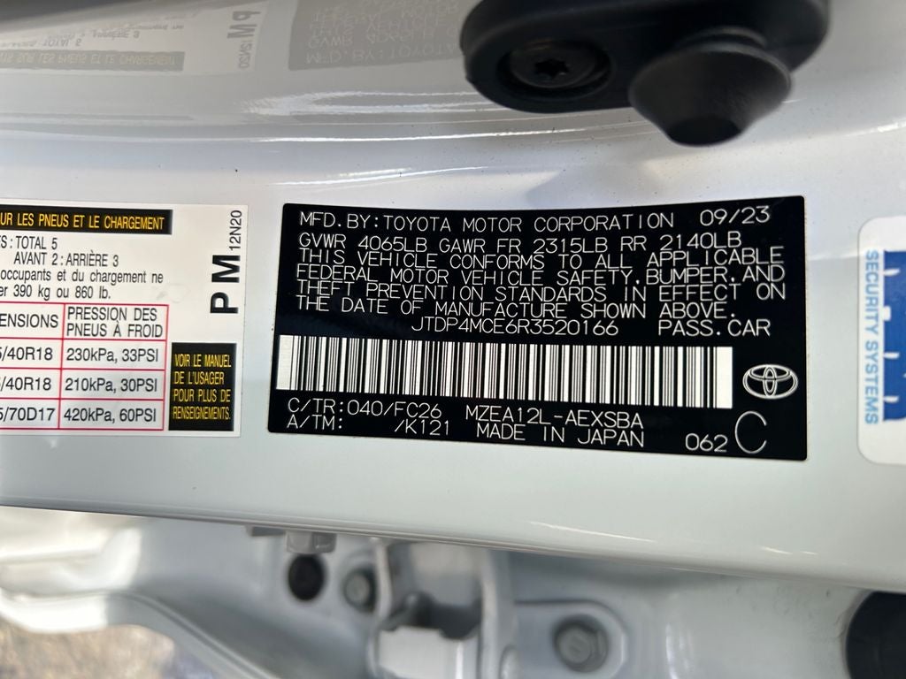 2024 Toyota COROLLA SE