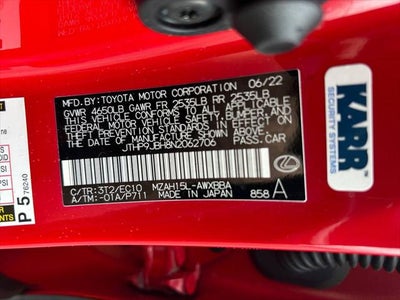 2022 Lexus UX 250h 250h Base