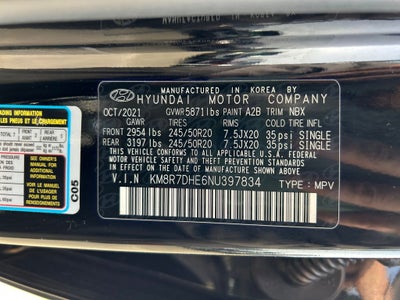 2022 Hyundai Palisade Calligraphy