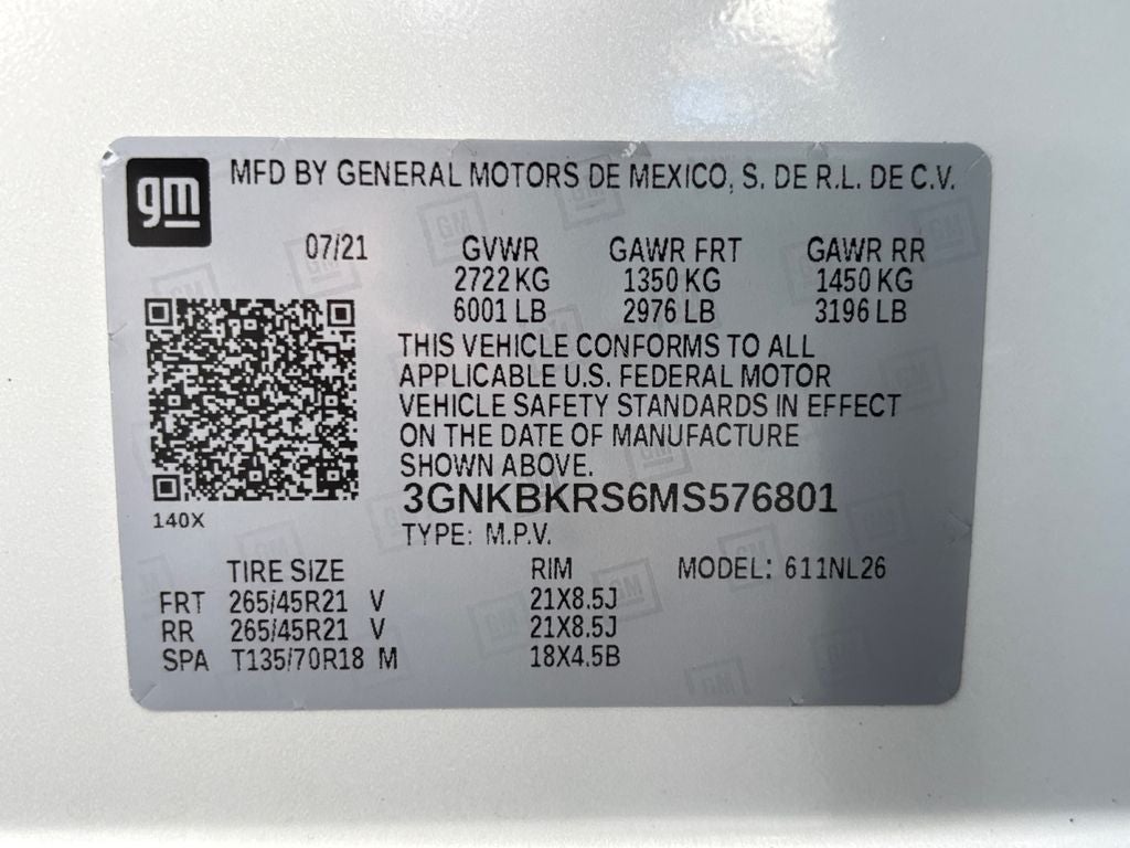 2021 Chevrolet Blazer RS