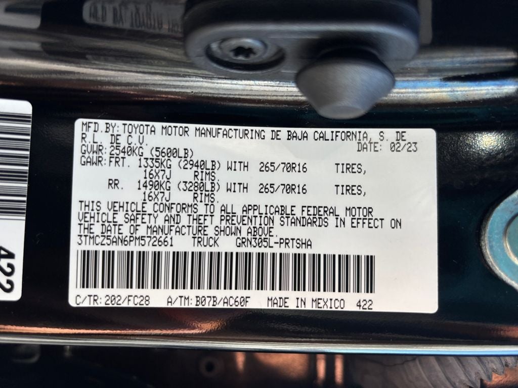 2023 Toyota Tacoma Trail Edition