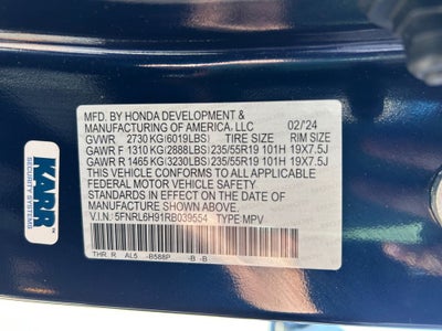 2024 Honda Odyssey Elite